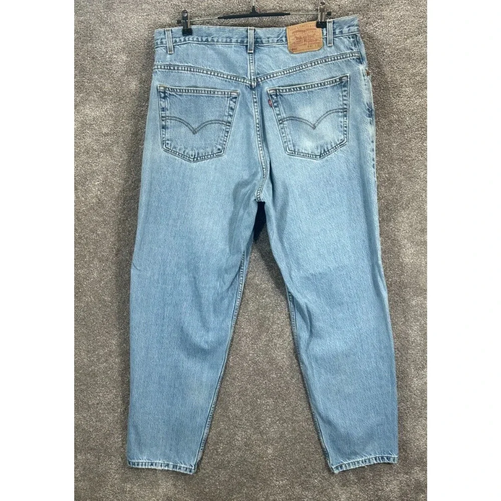 Vintage Levis‎ 560 Jeans Mens 40X32 Blue Distressed Actual 38X31 Loose Baggy Y2K